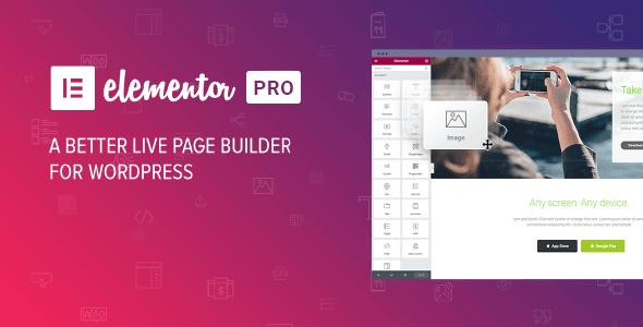Elementor Pro 2.9.1 Nulled WordPress Page Builder 1