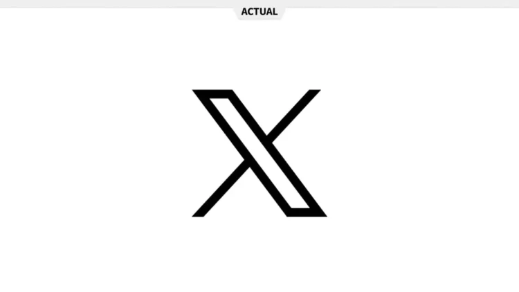 logo actual x