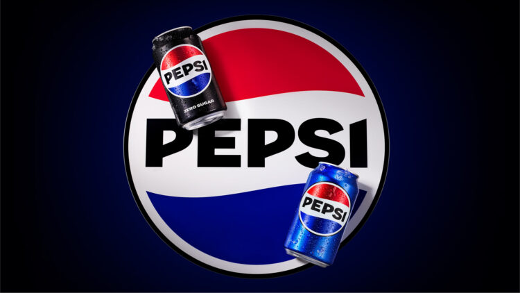 pepsi 2023 logo with cans